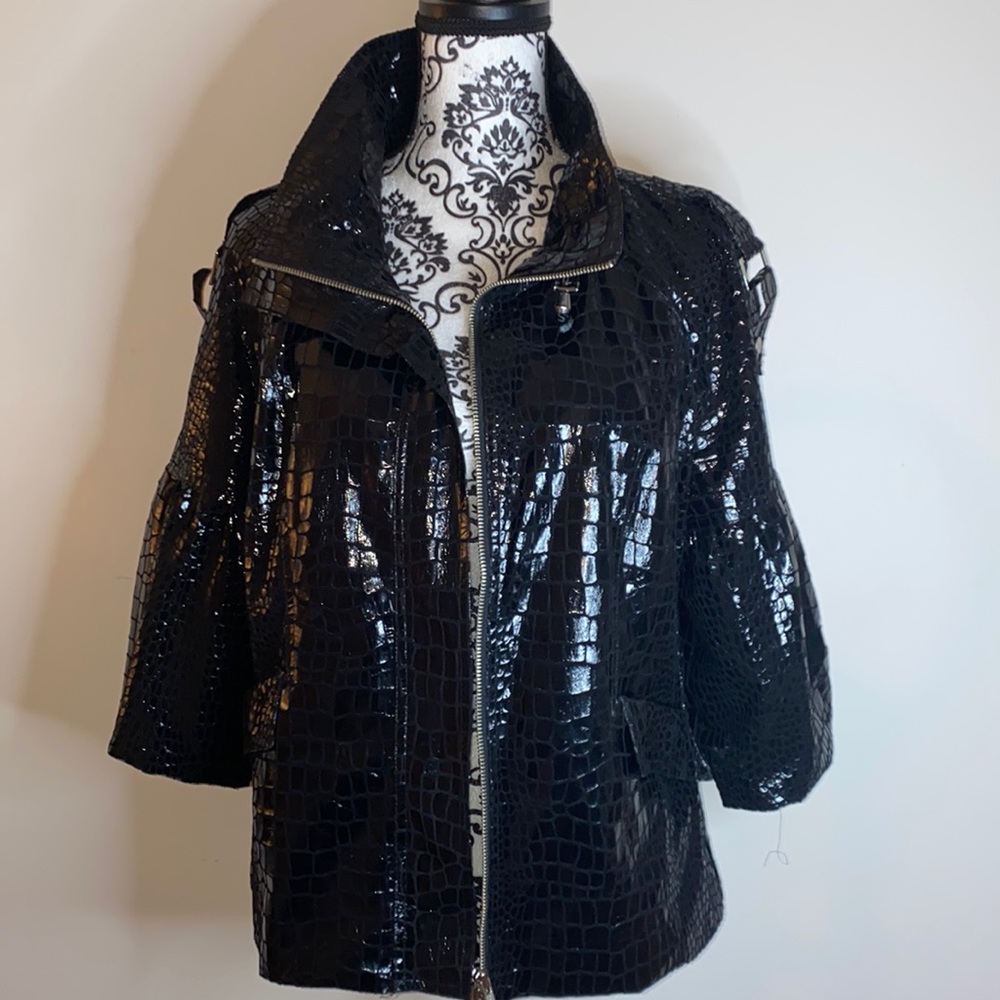 Stunning Black Moto Jacket by the great New York Designers
